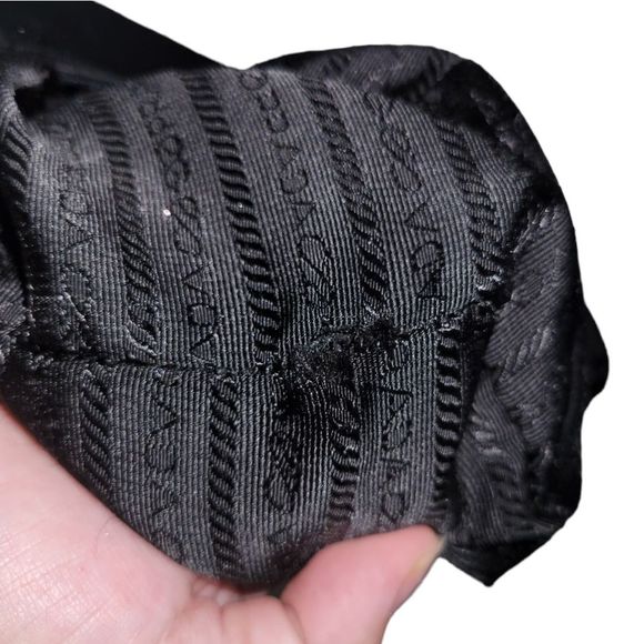 Prada Black Nylon Shoulder Bag Crossbody Bag - Picture 15 of 16